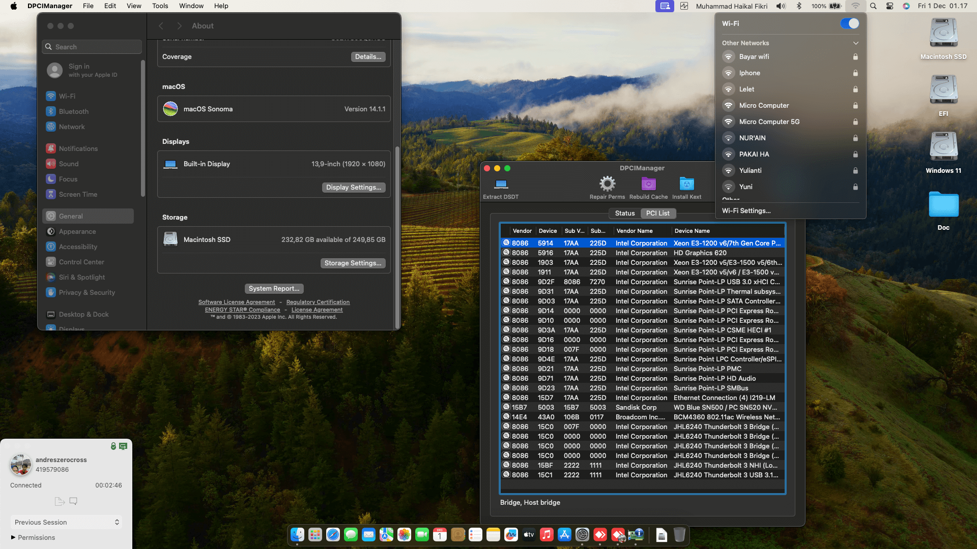 Lenovo Thinkpad T480 5th [KabyLake R   Intel UHD 620 + PS2 SMBUS]   OpenCore 1